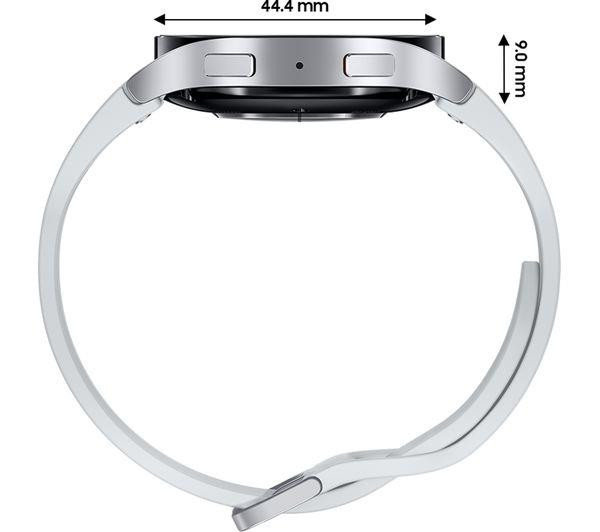 Samsung Galaxy Watch 6 Bluetooth with Bixby - Silver, 44 mm