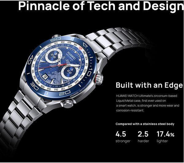Huawei Watch Ultimate 1.5" AMOLED GPS Smart Watch - Voyage Blue - Large