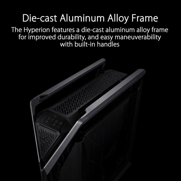 ASUS ROG Hyperion GR701 Tempered Glass Tower Gaming PC Case - Black
