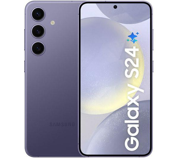 Samsung Galaxy S24 Google Android SmartPhone Unlocked - 128 GB, Cobalt Violet