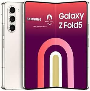 Samsung Galaxy Z Fold 5 5G Android Smartphone Unlocked 512GB Cream
