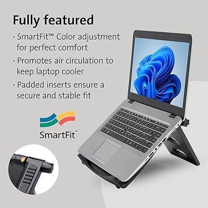 Kensington Easy Riser Portable Ergonomic Laptop Stand - Black
