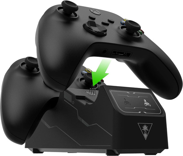 Turtle Beach Fuel Dual Xbox Controller Batteries, Charge Station & Headset Stand