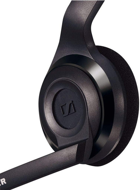 Sennheiser PC 2 CHAT - Lightweight On-Ear Single-Sided Headset - Wired