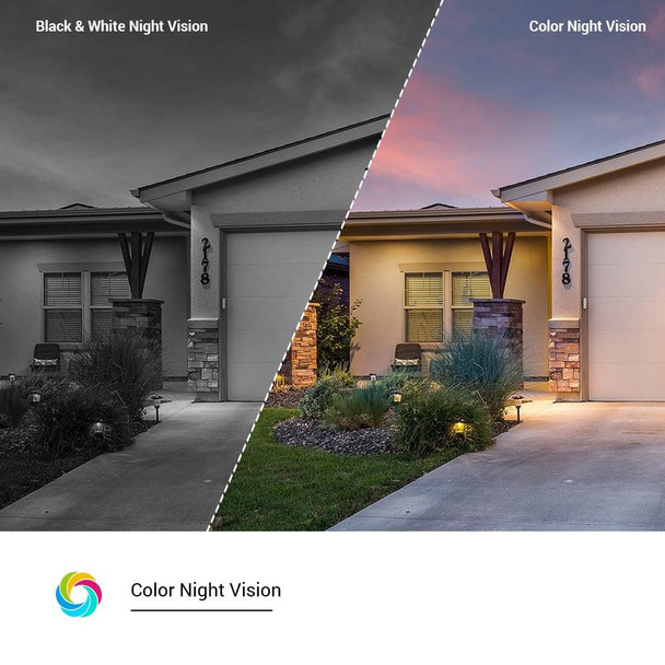 EZVIZ LC3 Single Light Full HD 1080p Outdoor Floodlight Security Camera - Black – image 5