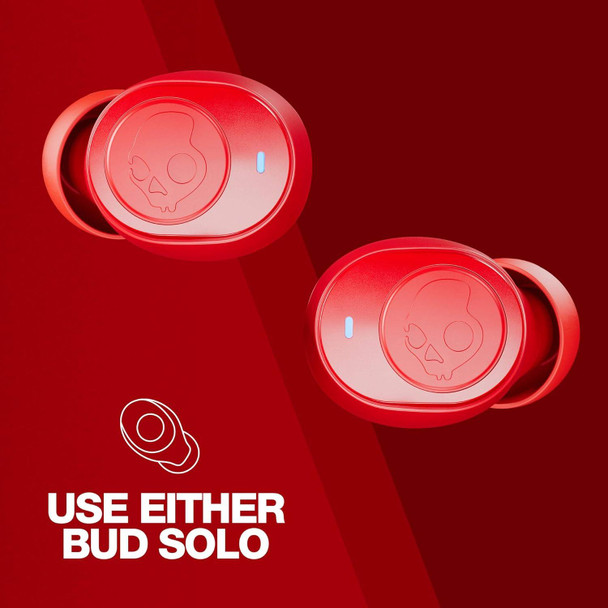 Skullcandy Jib True Wireless In-Ear Headphones, Bluetooth 5.0 - Golden Red