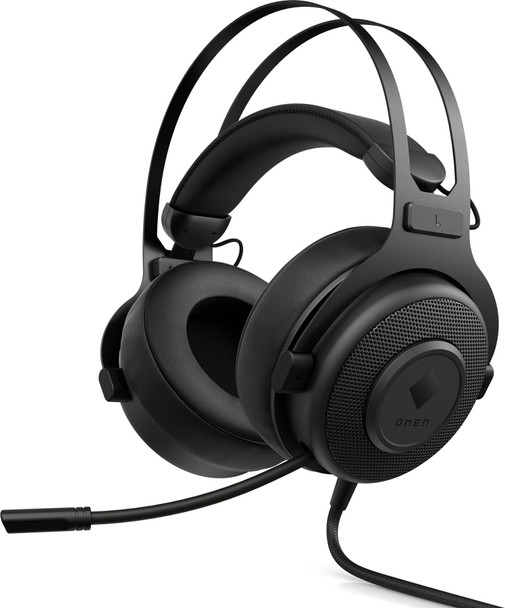 HP Omen Blast 7.1 Surround Over-Ear Wired Gaming Headset Black