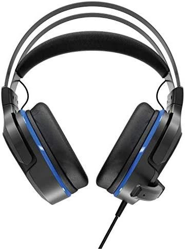 Wage Pro Universal Wired Over Ear Gaming Headset Black / Blue RFB