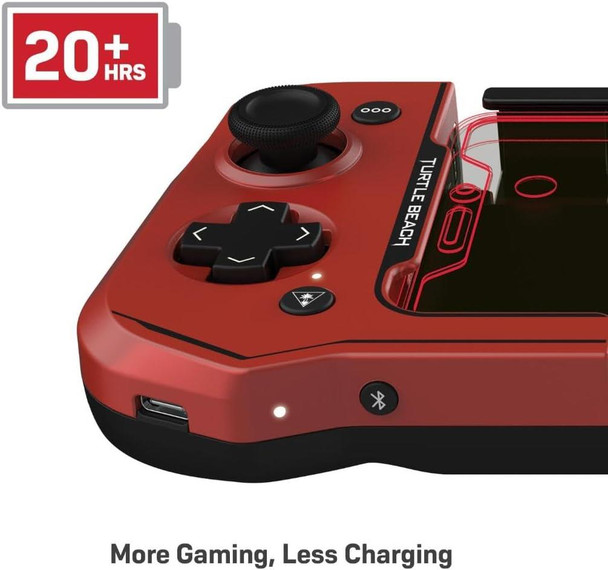 Turtle Beach Atom Mobile Gaming Controller Bluetooth 4.2 Red/Black