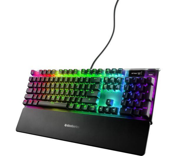 SteelSeries APEX PRO Adjustable Mechanical Switch RGB LED USB Gaming Keyboard