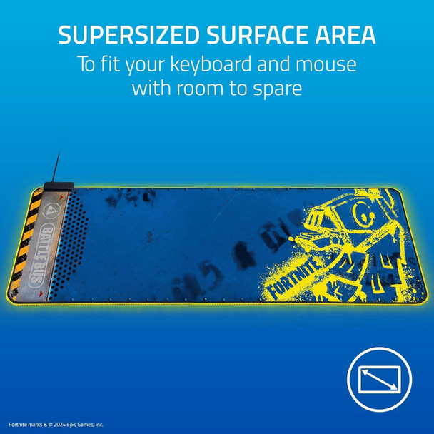 Razer Goliathus Fortnite Edition Chroma Cloth Mousepad - Extended
