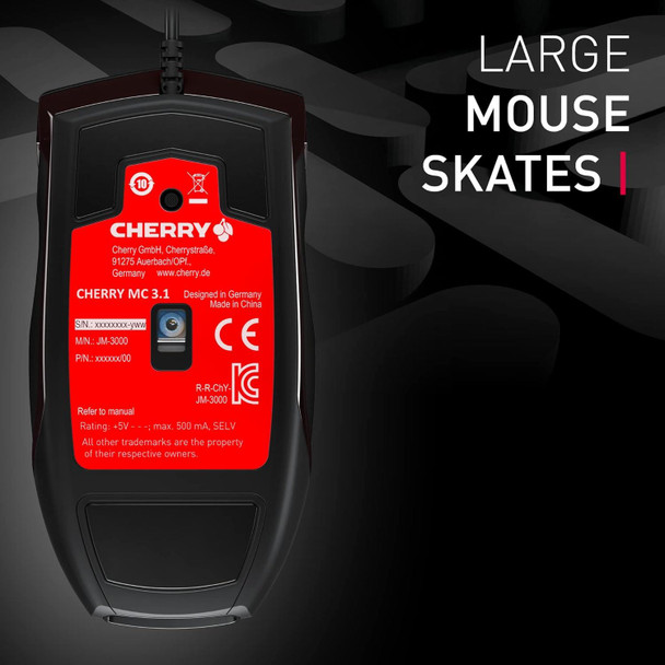 CHERRY MC 3.1 Wired high performance gaming mouse with RGB lighting