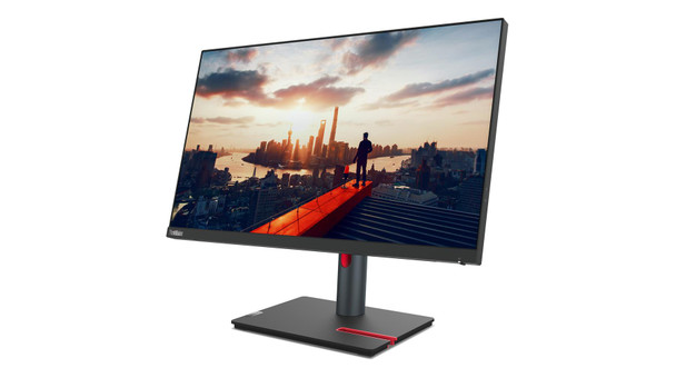 Lenovo ThinkVision P24h-30 23.8" Monitor with USB-C Video Input QuadHD 1440p