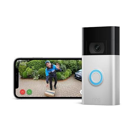 Ring Video Doorbell Satin Nickel Smart Doorbell