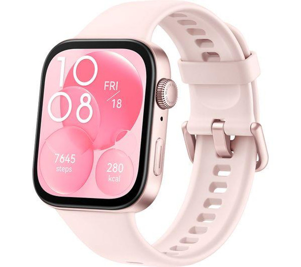 Huawei Watch Fit 3 Pink Fitness Tracker Smart Watch