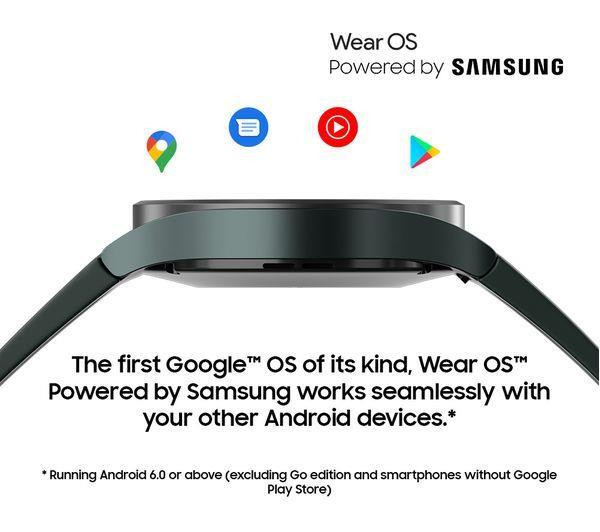 Samsung Galaxy Watch 4 Classic 4G LTE 46mm GPS Smart Watch Black