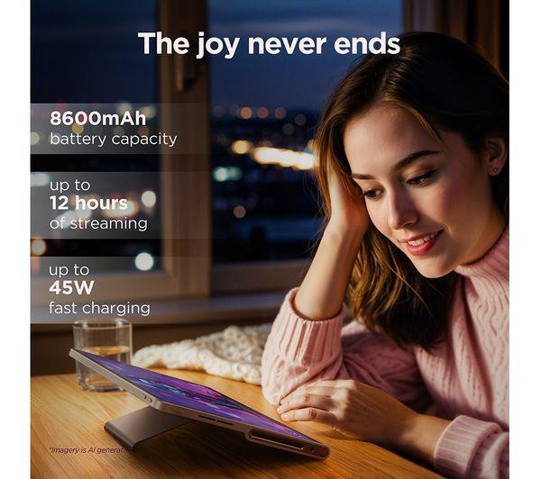 Lenovo Tab Plus Google Android Tablet 8GB + 128GB + Sleeve Luna Grey