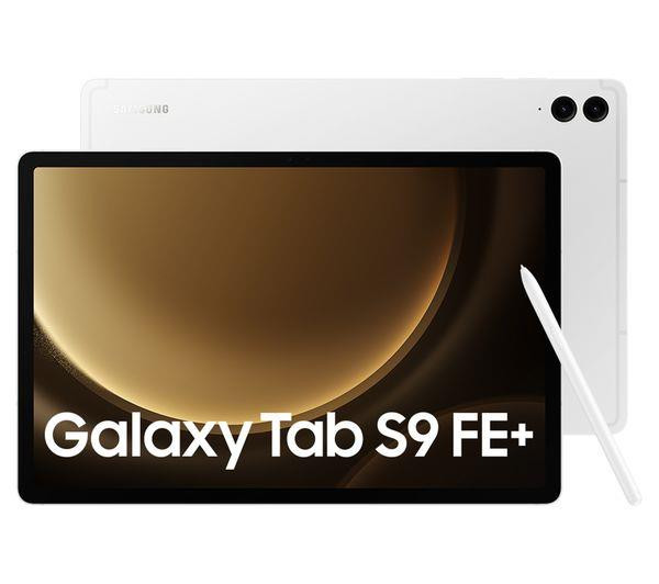 Samsung Galaxy Tab S9 FE+ 12.4" 128GB Tablet - Silver