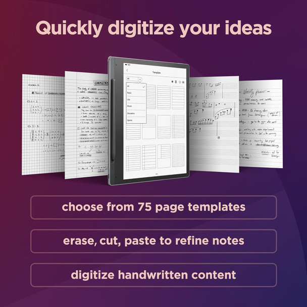 Lenovo Smart Paper 10.3" E-Ink Touch Tablet 4GB Memory 64GB Grey