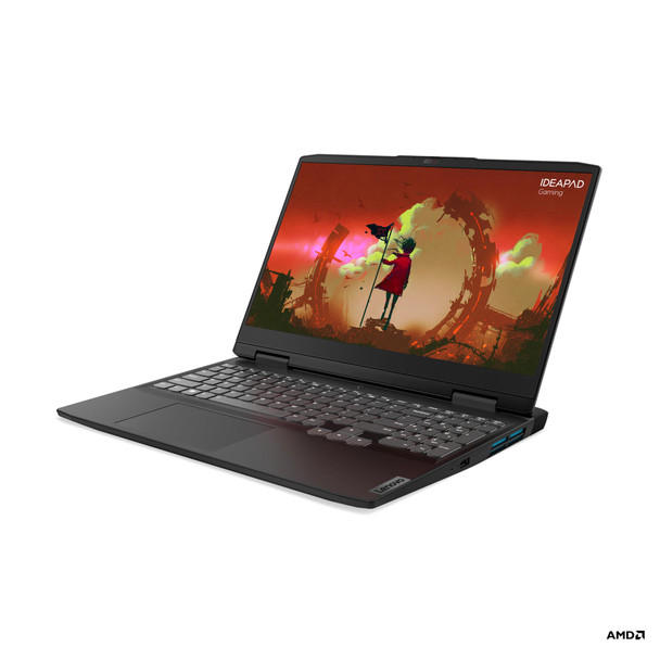 Lenovo IdeaPad Gaming 3 15.6" Gaming Laptop Ryzen 5 7535HS 8GB 512GB Windows 11