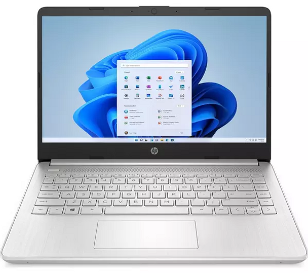 HP 14s-dq2502sa 14" Laptop Silver Intel Pentium Gold 7505 4GB 128GB Windows 10