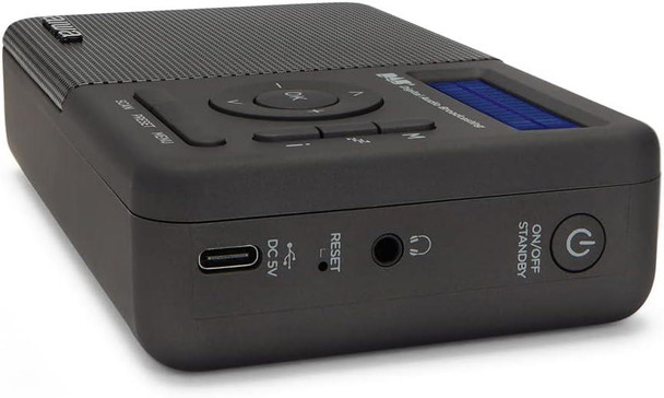 Aiwa RD-40DAB/BK Rechargeable Digital DAB+/FM Portable Radio