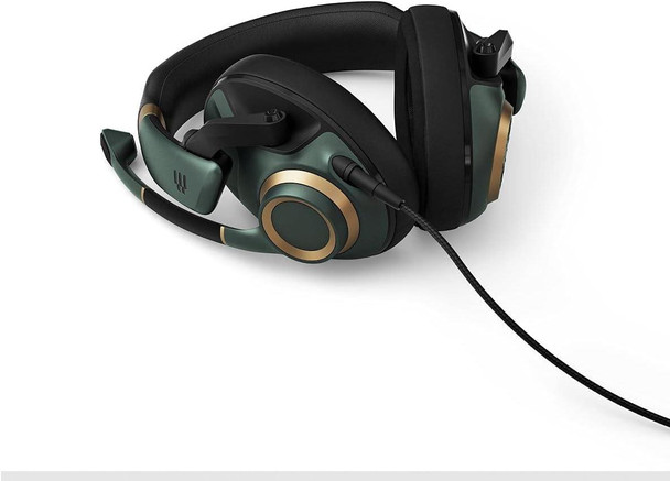 EPOS H6PRO Closed Acoustic Gaming Headset - Racing Green (PC/Console)