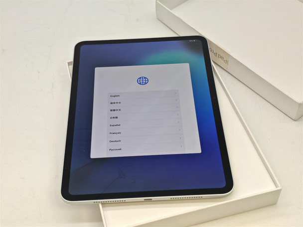 Apple iPad Pro 11" M4 WIFI 256GB Silver Tablet 0 cycle count 100% battery health