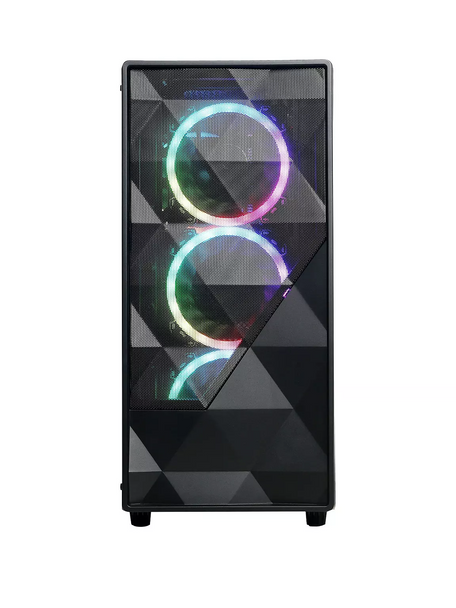 CyberPower PC Eurus Gaming PC AMD Ryzen 5 5500 RTX 4060 16GB RAM 1TB SSD