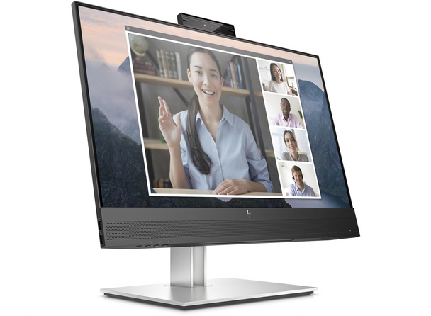 HP E24mv G4 23.8" FHD USB-C Conferencing Monitor - 5MP Webcam