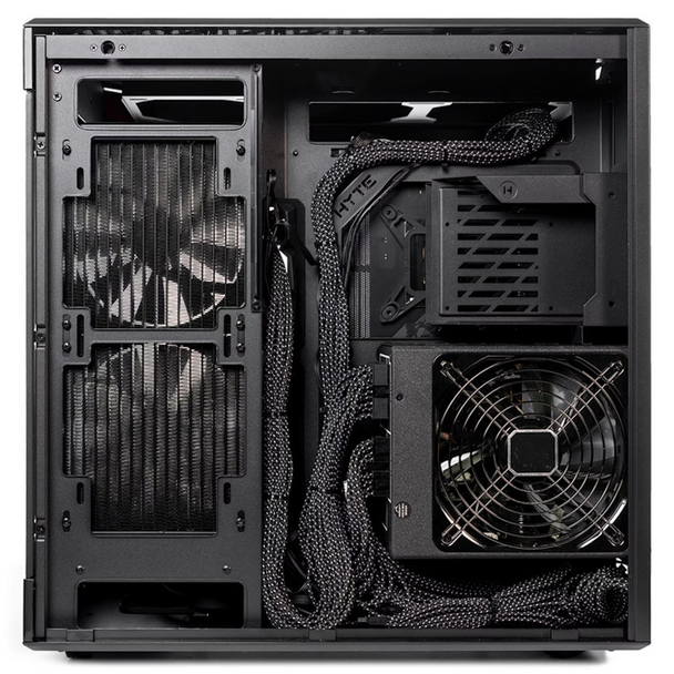 HYTE Y60 Dual Chamber Mid-Tower ATX Gaming Desktop PC Case - Black