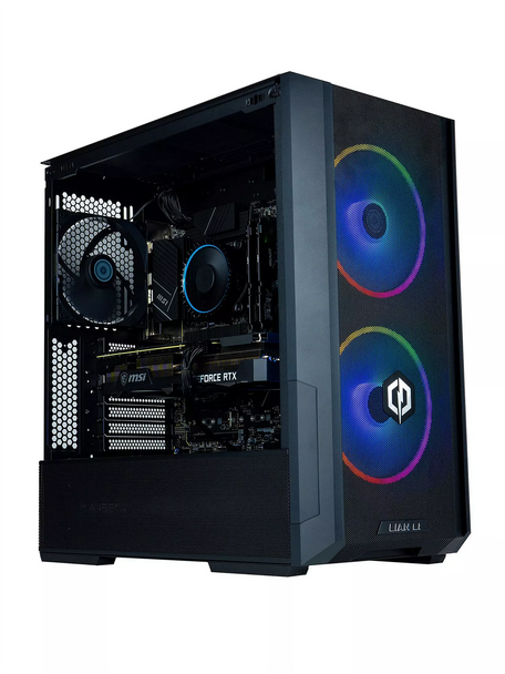 CyberPowerPC LC216 Gaming PC RTX 4070 Intel Core i5 12400F 16GB 1TB SSD Win 11