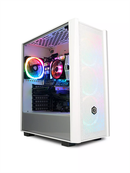 CyberPowerPC Eluna Gaming PC RTX 4060 Intel Core i5 12400F 16GB RAM 1TB SSD W11