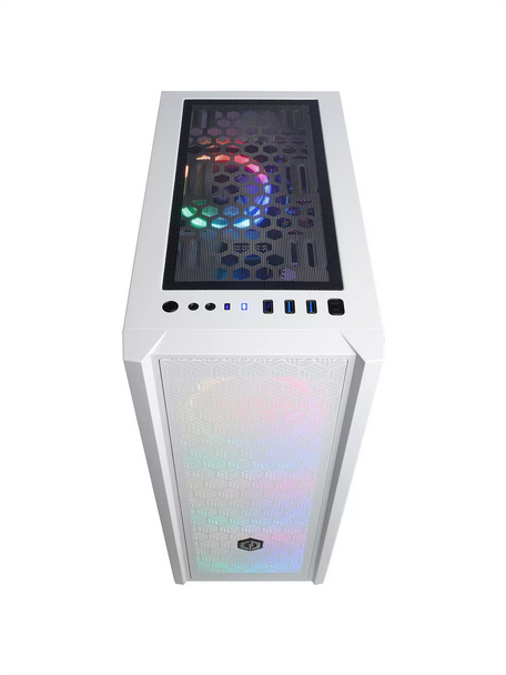CyberPowerPC Eluna Gaming PC RTX 4060 Intel Core i5 12400F 16GB RAM 1TB SSD W11