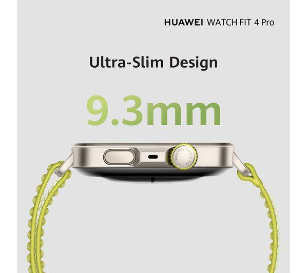 Huawei Watch Fit 4 Smartwatch - 1.82" AMOLED, GPS, Health Tracking - Green