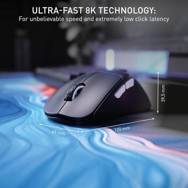 CHERRY XTRFY M64 Pro Wireless Optical Gaming Mouse - Black