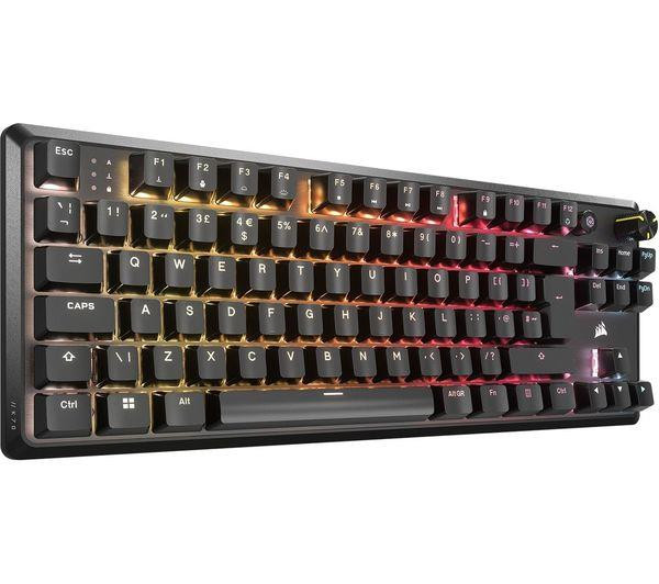 CORSAIR K70 CORE TKL RGB Mechanical Gaming Keyboard Black UK Layout