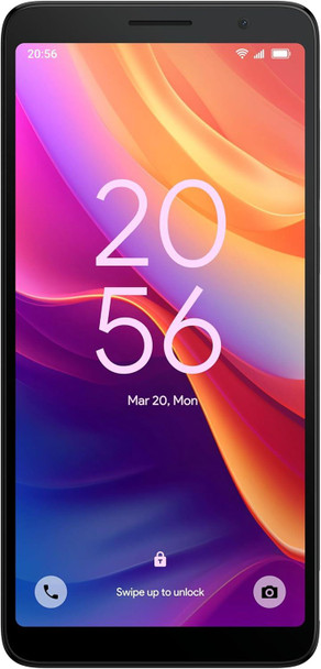 TCL 501 Google Android Black Mobile Phone USB-C 32GB Unlocked 4G