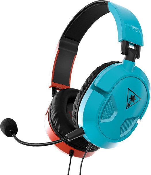 Turtle Beach Recon 50 Wired Gaming Headset - Red/Blue - Multiplatform