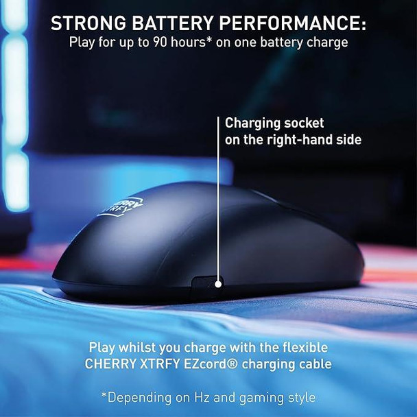 Cherry XTRFY M68 PRO Wireless Mouse Black