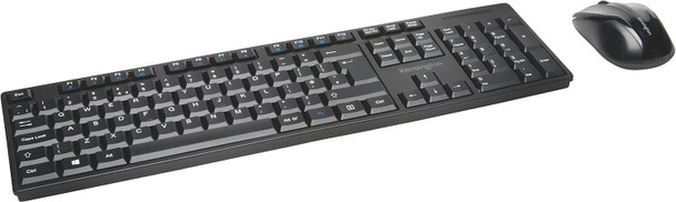 Kensington Pro Fit Wireless Keyboard and Ambidextrous Mouse Set Desktop QWERTY