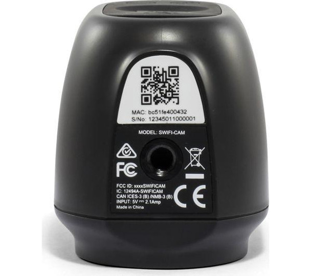 Swann 1080p HD Wireless Security Camera Works With Google Assistant or Alexa