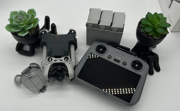 DJI Mini 4 Pro Drone Fly More Combo - Grey With RC2 Controller