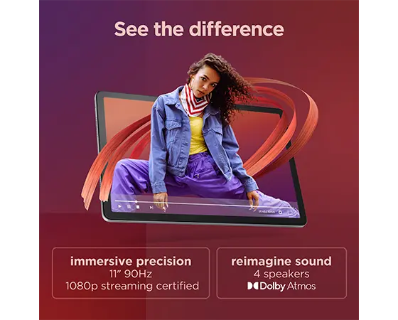 Lenovo Tab M11 4GB 128GB with Pen - Luna Grey Tablet