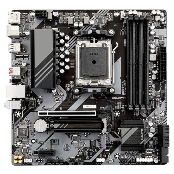 GIGABYTE B650M K motherboard AMD B650 Socket AM5 micro ATX – image 3