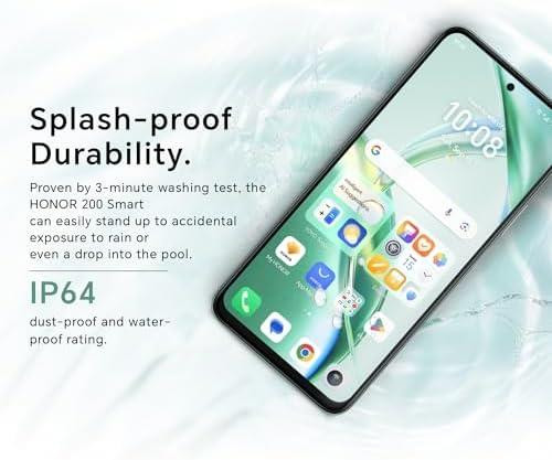 Honor 200 Smart 5G 256GB Smartphone in Black Google Android Unlocked