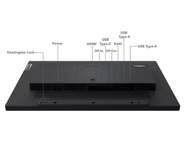 Lenovo ThinkVision T24m-29 23.8" FHD 1080p 60Hz IPS WLED Monitor HDMI DP Black