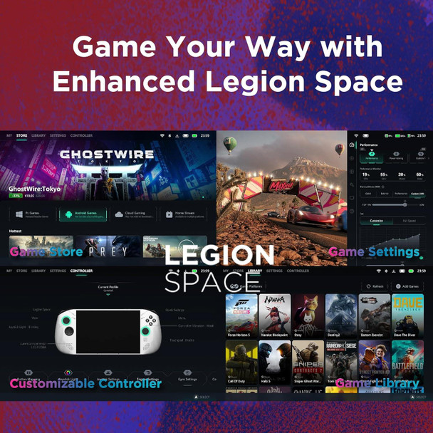 Lenovo Legion Go S Gaming Console 8" 120Hz AMD Ryzen Z2 Go 16GB RAM 512GB SSD – image 5