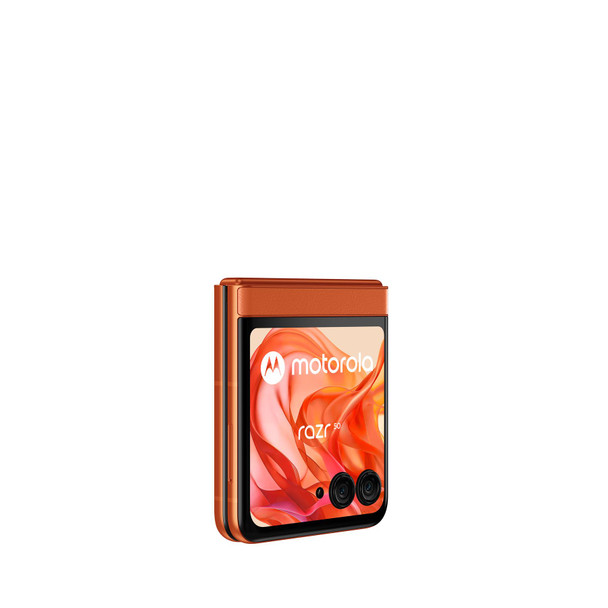 Moto Razr 50 256GB 5G Unlocked Flip Phone Spritz Orange