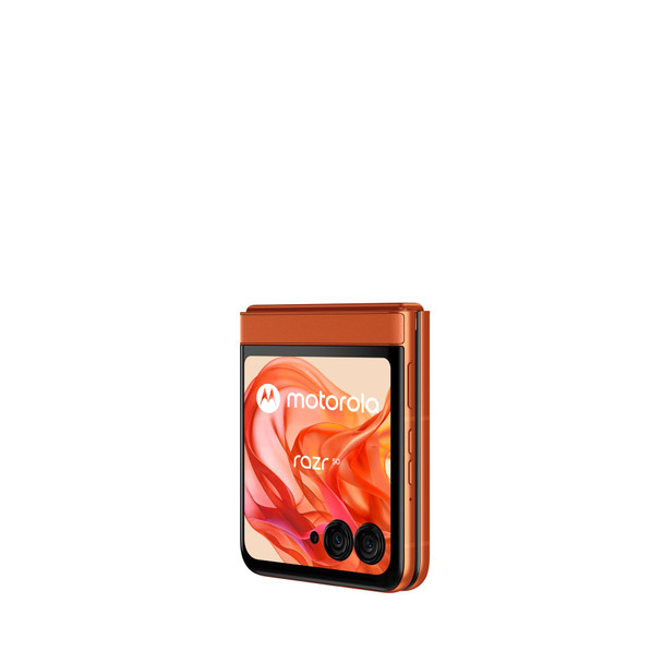 Moto Razr 50 256GB 5G Unlocked Flip Phone Spritz Orange